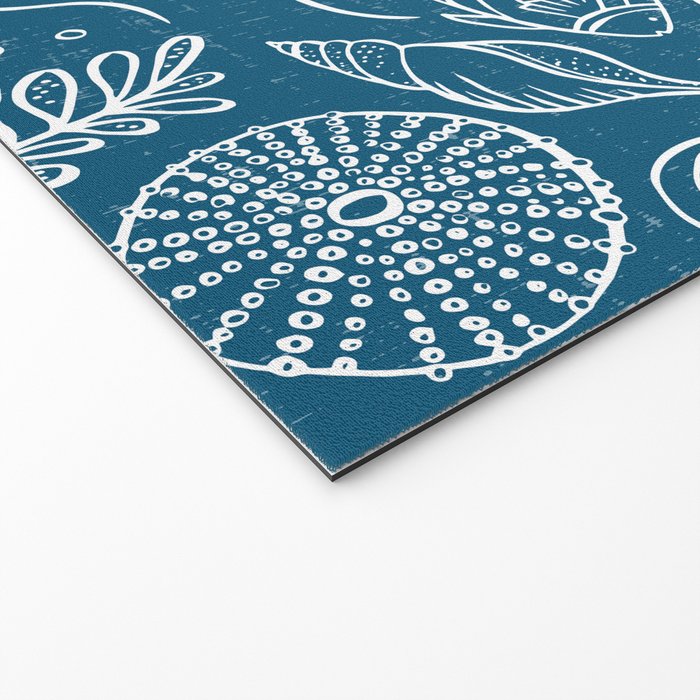 Sea Life - Marine Blue Welcome Mat Gallery Image 2