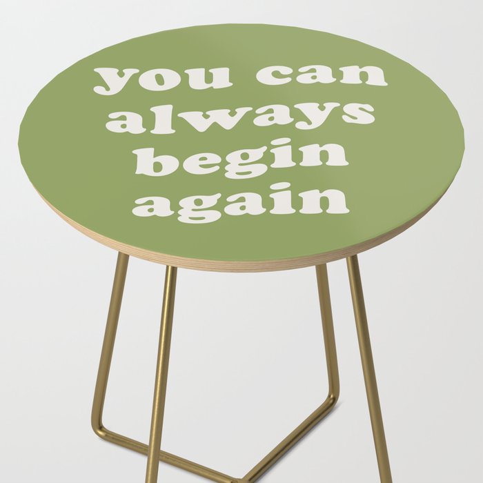 Begin Again Green Side Table Gallery Image 2