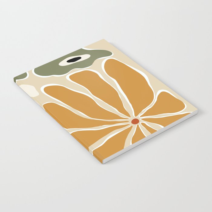 Classic Mid-Century florals Notebook Gallery Image 2