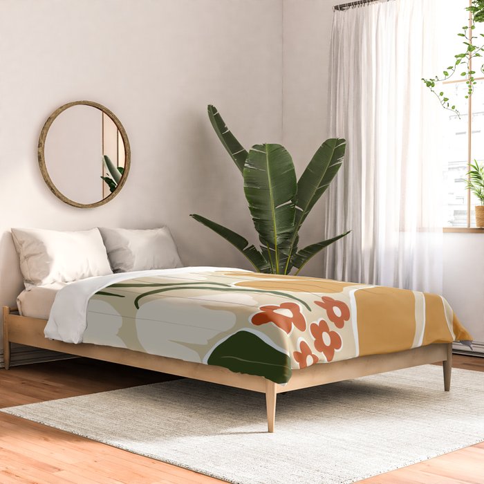 Classic Mid-Century florals Comforter Gallery Image 2