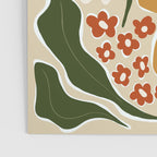 Classic Mid-Century florals Poster Gallery Image 3