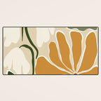 Classic Mid-Century florals Desk Mat Gallery Image 3
