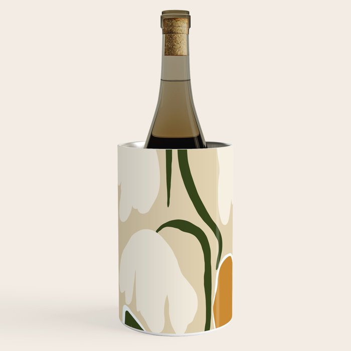 Classic Mid-Century florals Wine Chiller Gallery Image 2