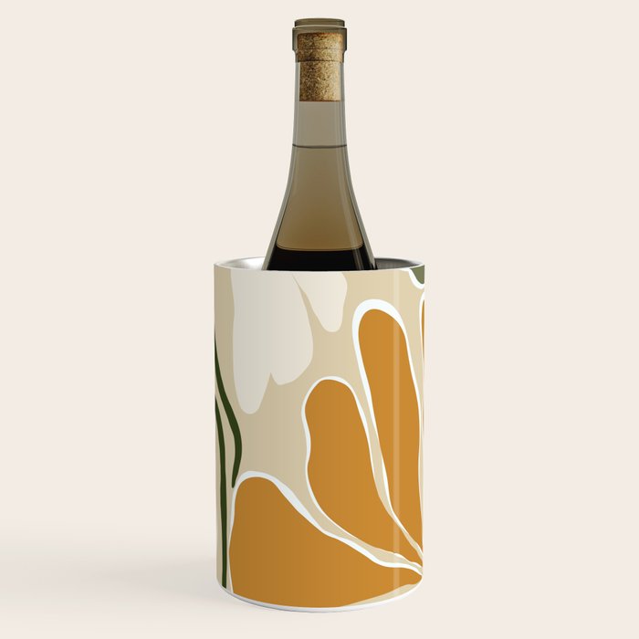 Classic Mid-Century florals Wine Chiller Gallery Image 1