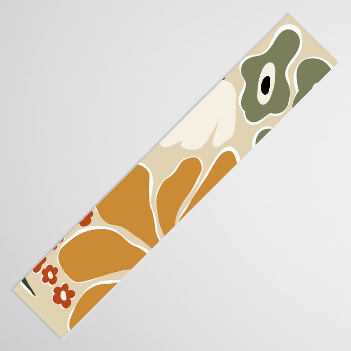 Classic Mid-Century florals Table Runner Gallery Image 3