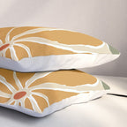 Classic Mid-Century florals Pillow Sham Gallery Image 3