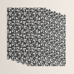 Linocut Tulip Pattern #4 Wrapping Paper Gallery Image 3