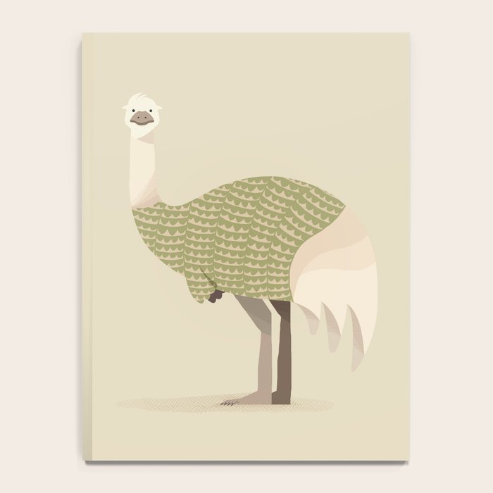 Whimsical Emu Notebook Gallery Image 4
