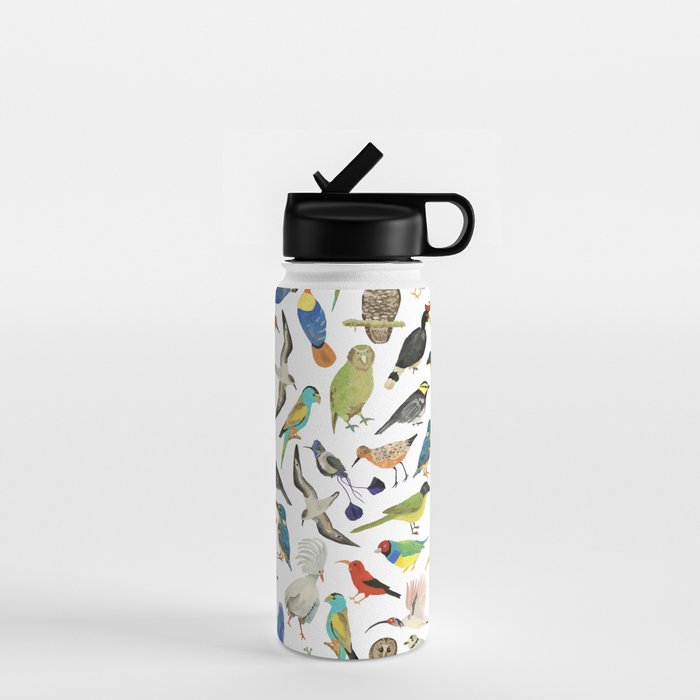 Endangered Birds Around the World Water Bottle Gallery Image 1