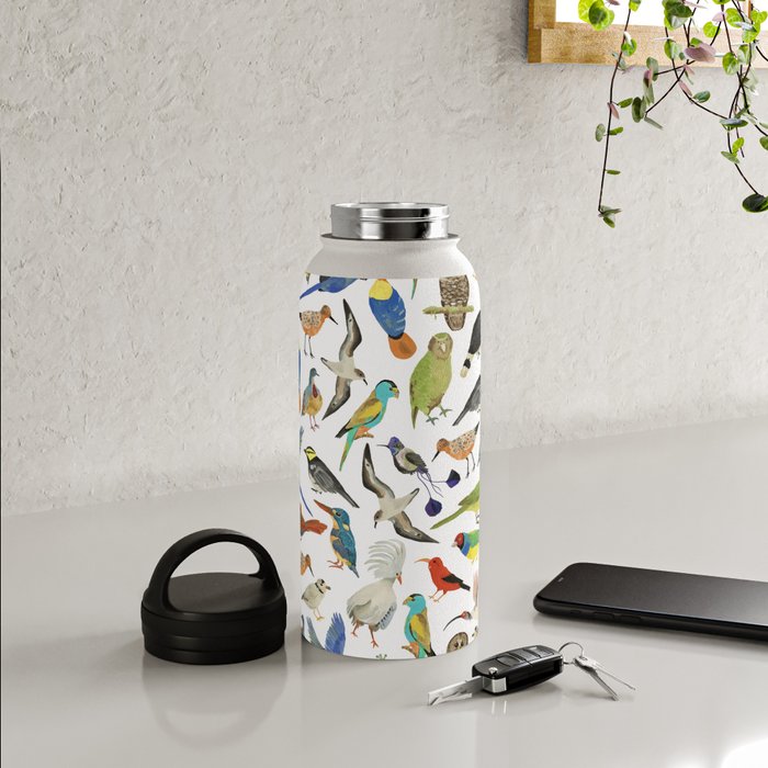 Endangered Birds Around the World Water Bottle Gallery Image 4