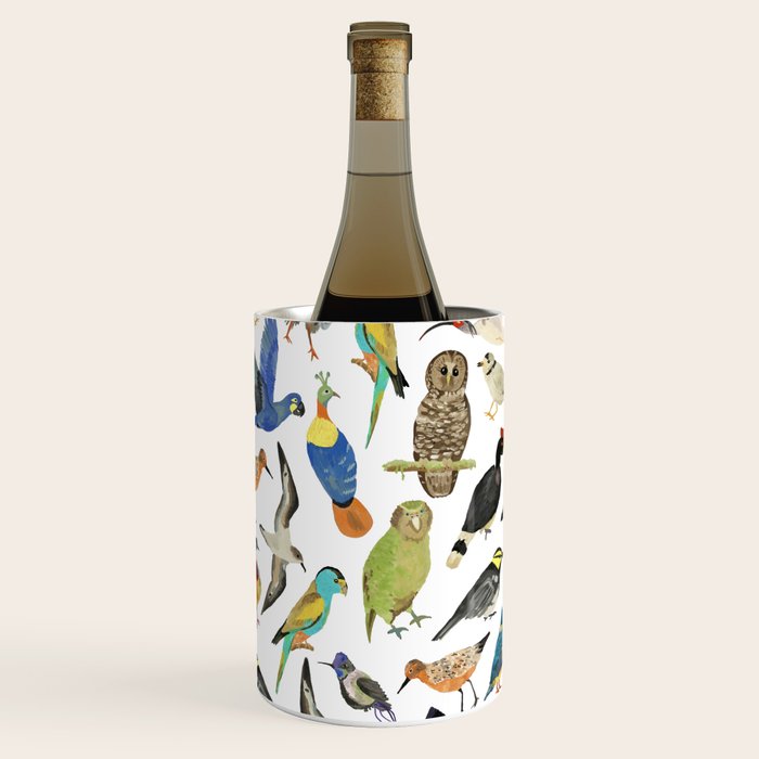 Endangered Birds Around the World Wine Chiller Gallery Image 1
