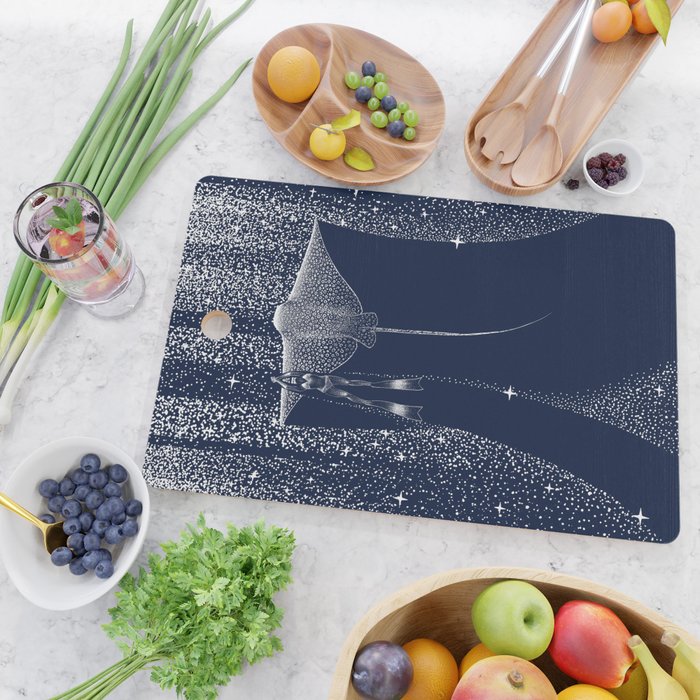 Star Collector And Diver Ver 2.0 Cutting Board Gallery Image 2