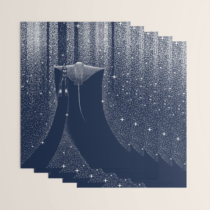 Star Collector And Diver Ver 2.0 Wrapping Paper Gallery Image 3