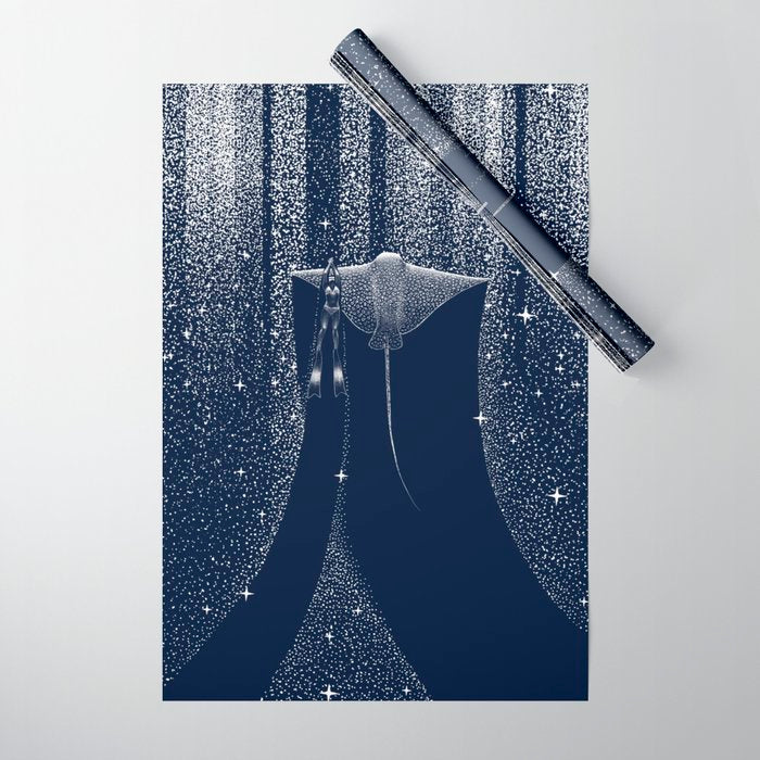 Star Collector And Diver Ver 2.0 Wrapping Paper Gallery Image 1