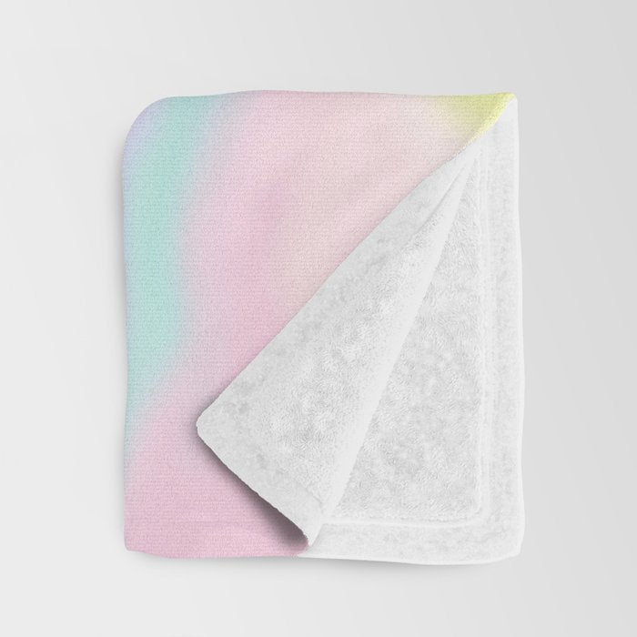 Iridescent Paint Throw Blanket Gallery Image 3