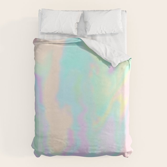 Iridescent Paint Duvet Cover Gallery Image 1