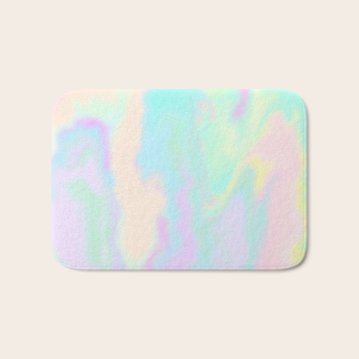 Iridescent Paint Bath Mat Gallery Image 1