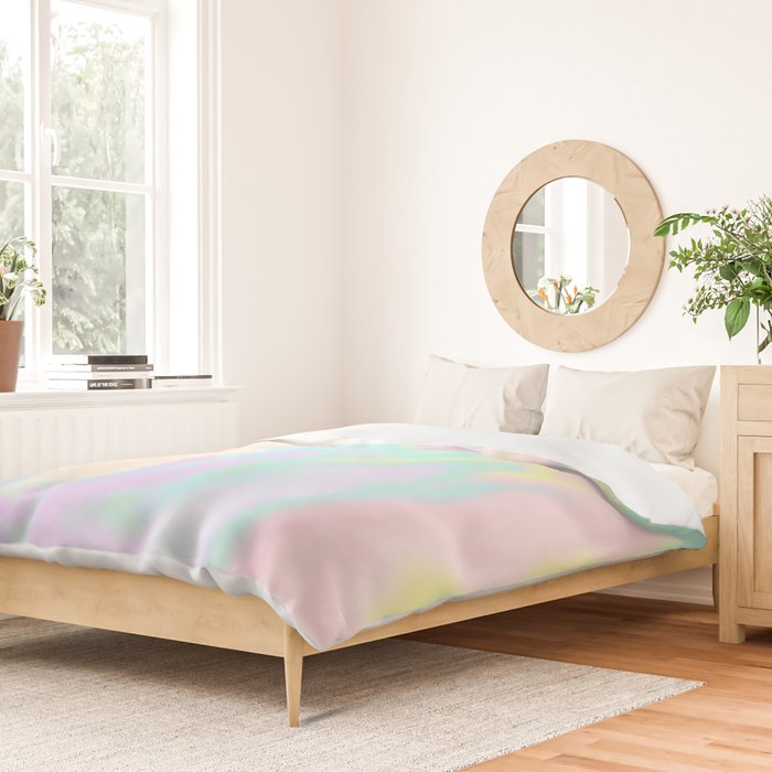 Iridescent Paint Duvet Cover Gallery Image 2
