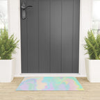 Iridescent Paint Welcome Mat Gallery Image 3