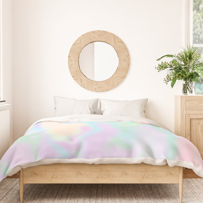 Iridescent Paint Duvet Cover Gallery Image 3