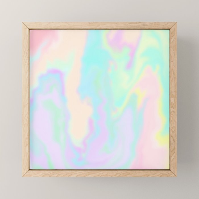 Iridescent Paint Mini Art Print Gallery Image 1
