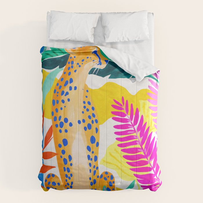 Panther in Jungle Comforter Gallery Image 6