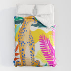 Panther in Jungle Duvet Cover Gallery Image 6