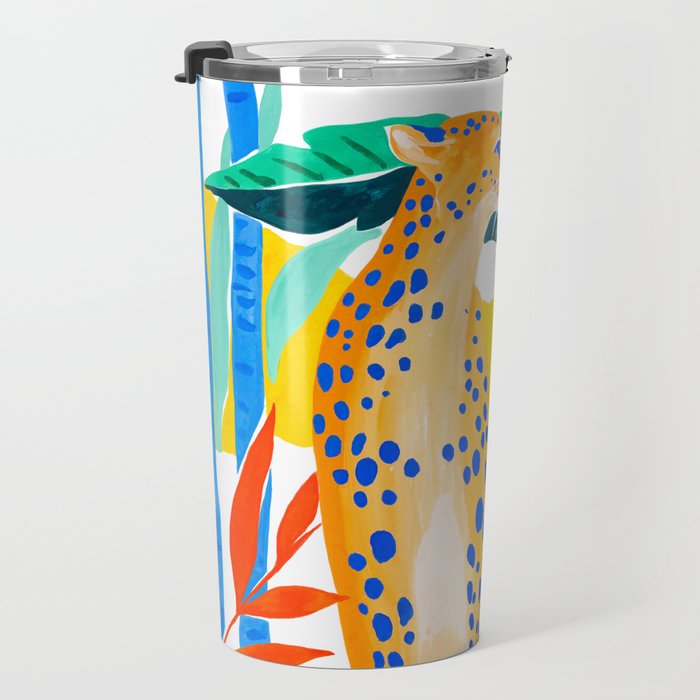 Panther in Jungle Travel Mug Gallery Image 3