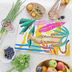 Panther in Jungle Cutting Board Gallery Image 2