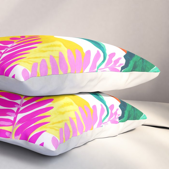 Panther in Jungle Pillow Sham Gallery Image 3