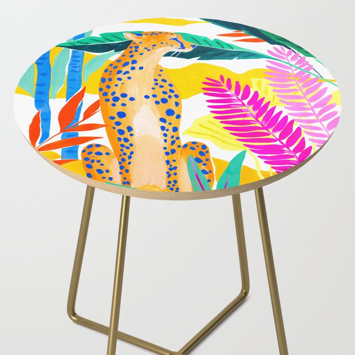 Panther in Jungle Side Table Gallery Image 2