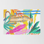 Panther in Jungle Rug Gallery Image 2