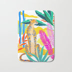 Panther in Jungle Bath Mat Gallery Image 1