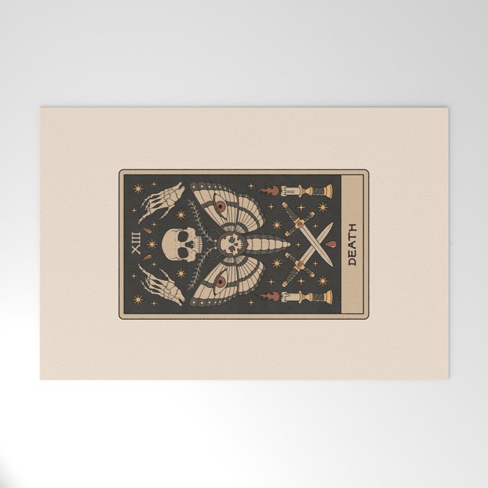 Death - Moth Tarot Welcome Mat Gallery Image 1