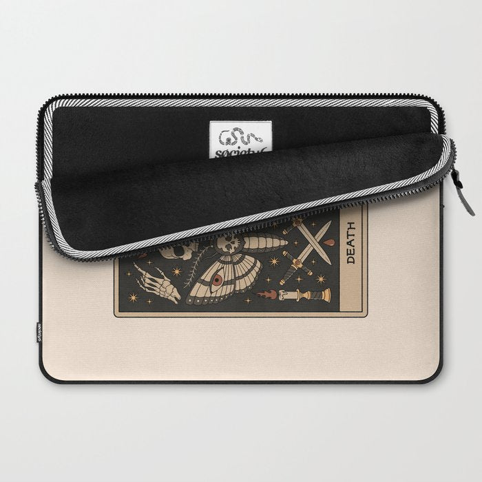 Death - Moth Tarot Laptop Sleeve Gallery Image 2