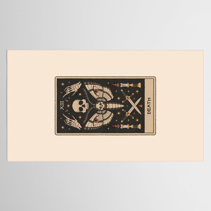 Death - Moth Tarot Tablecloth Gallery Image 2
