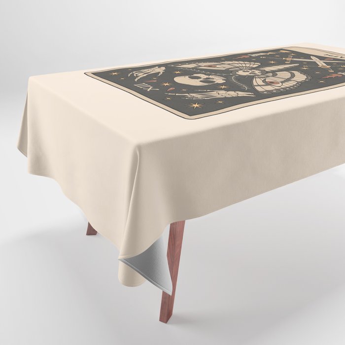 Death - Moth Tarot Tablecloth Gallery Image 1