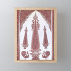 Kerman South Persian Embroidery Print Mini Art Print Gallery Image 1