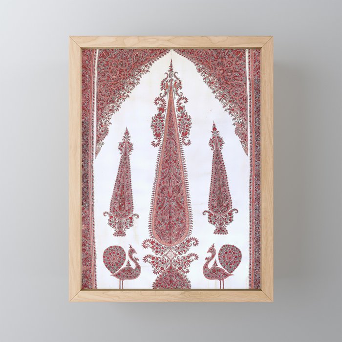 Kerman South Persian Embroidery Print Mini Art Print Gallery Image 1