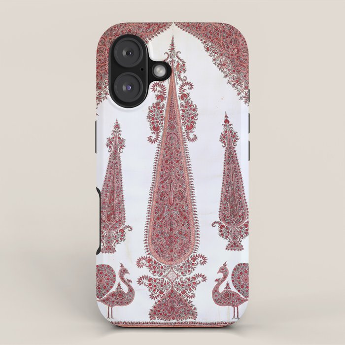 Kerman South Persian Embroidery Print iPhone Case Gallery Image 1