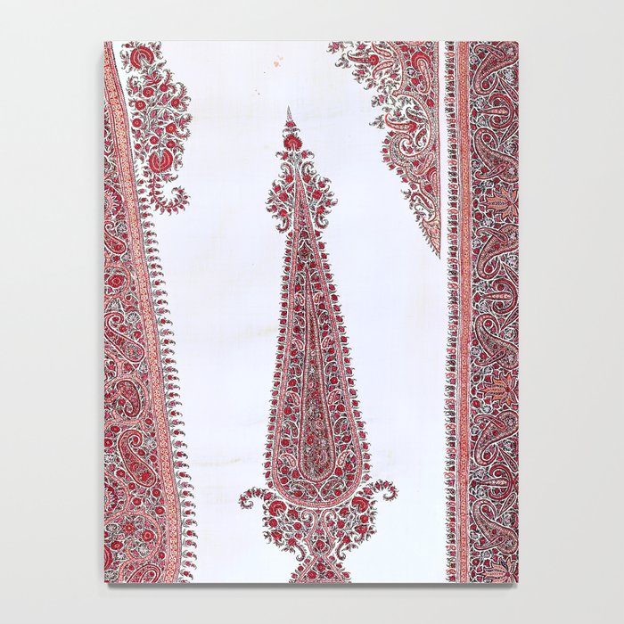 Kerman South Persian Embroidery Print Notebook Gallery Image 4