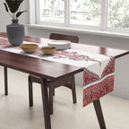 Kerman South Persian Embroidery Print Table Runner Gallery Image 2