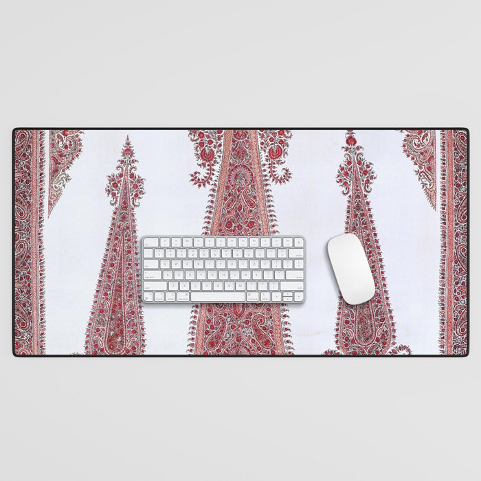 Kerman South Persian Embroidery Print Desk Mat Gallery Image 1
