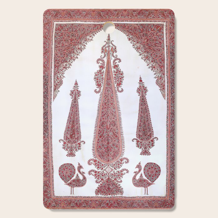 Kerman South Persian Embroidery Print Cutting Board Gallery Image 1