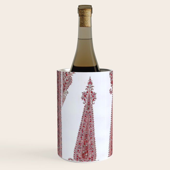 Kerman South Persian Embroidery Print Wine Chiller Gallery Image 2