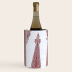 Kerman South Persian Embroidery Print Wine Chiller Gallery Image 2