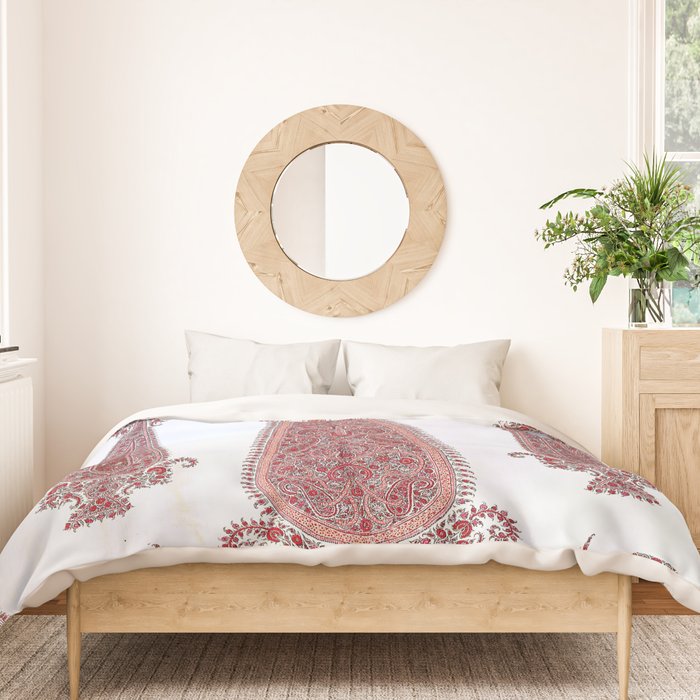 Kerman South Persian Embroidery Print Duvet Cover Gallery Image 3
