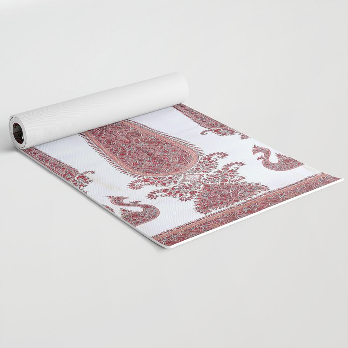 Kerman South Persian Embroidery Print Yoga Mat Gallery Image 2
