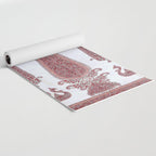 Kerman South Persian Embroidery Print Yoga Mat Gallery Image 2