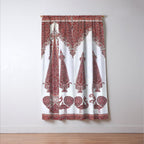 Kerman South Persian Embroidery Print Window Curtain Gallery Image 3